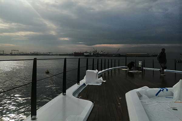 Helipad Stanchions for Superyachts | Safe & Durable