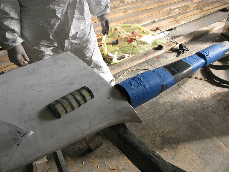 Far55 Rudder Manufacturing | High-Performance Yacht Rudders